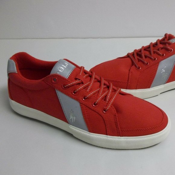 Polo Ralph Lauren Hugh Red Canvas 